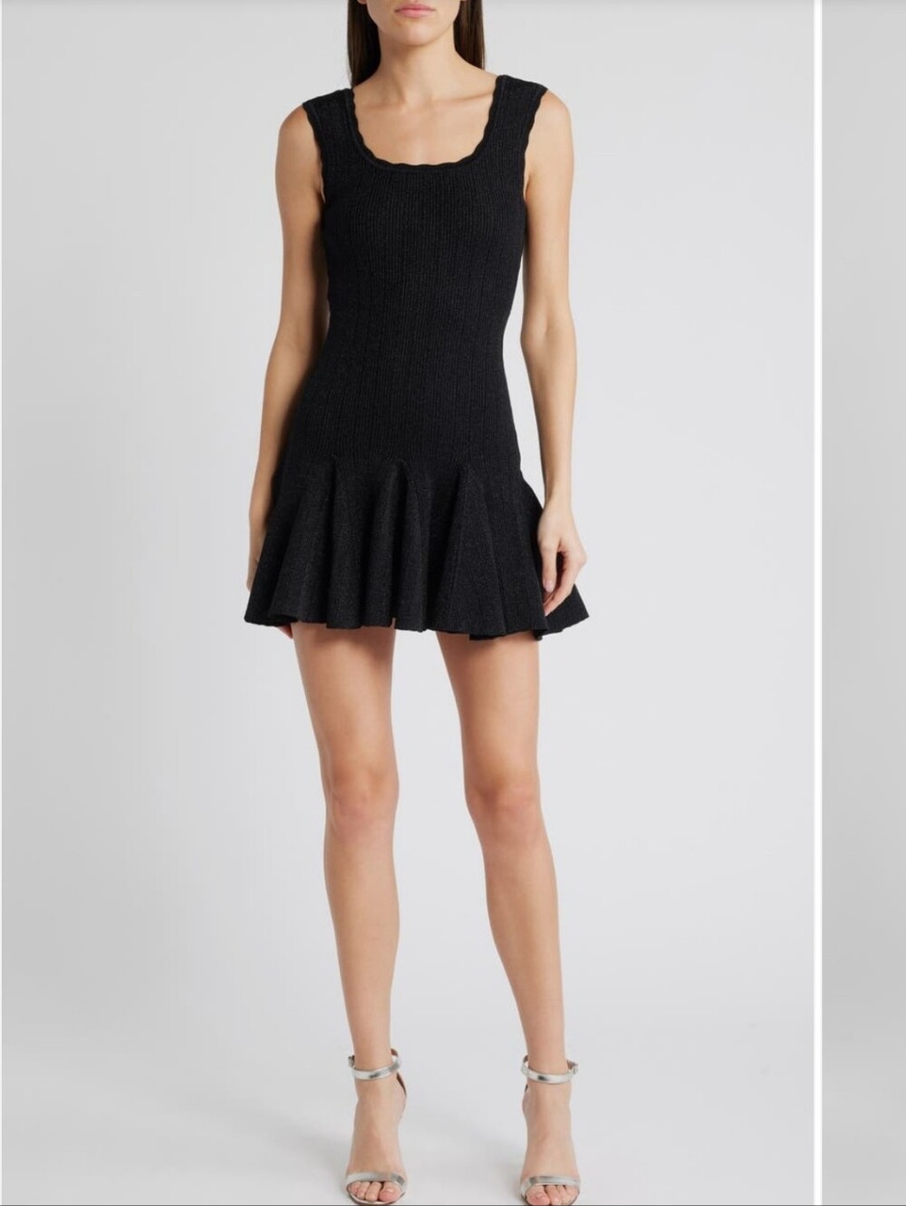 LoveShackFancy Black Maryanne Dress